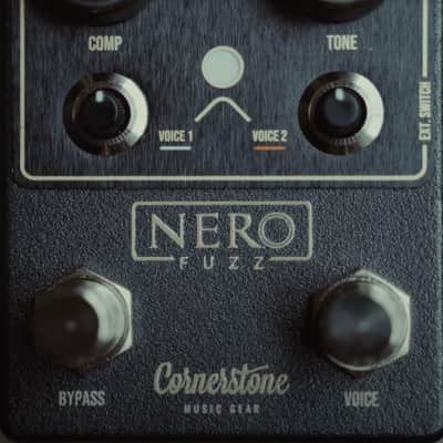 Cornerstone NERO Fuzz + Built-in Gladio SC Dumble Overdrive Guitar Pedal image 2