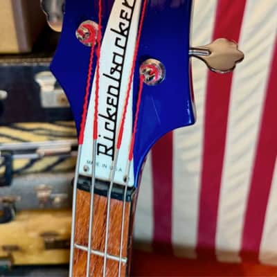 Rickenbacker 4003 1990 - Midnight Blue Bass Guitar w/ HSC - Excellent player. image 4