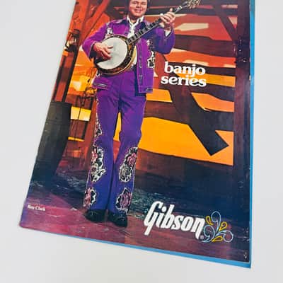 Gibson 5-Piece Instrument Series Brochure Pack – B.B. King, Roy Clark, Bill Withers & More 1975 image 4
