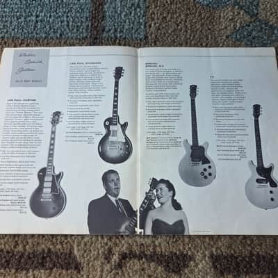 Vintage 1960 Gibson Full-Line Catalog! Rare, Original Case Candy, Paperwork! image 5