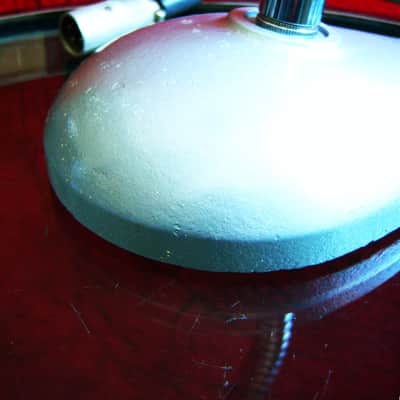 Vintage 1950's Altec 633A dynamic microphone "Salt Shaker" w period stand & cable High Z PROP # 2 image 14