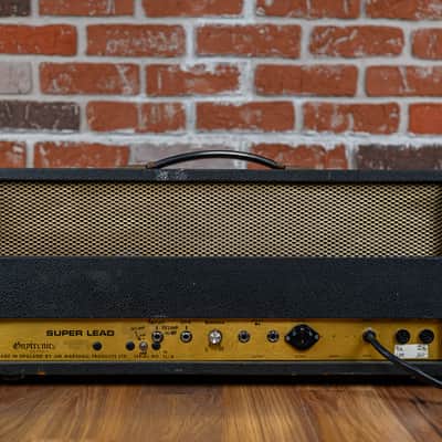 Marshall JMP 1959 Super Lead 2-Channel 100-Watt Guitar Head 1973 w/ Master Mod image 6