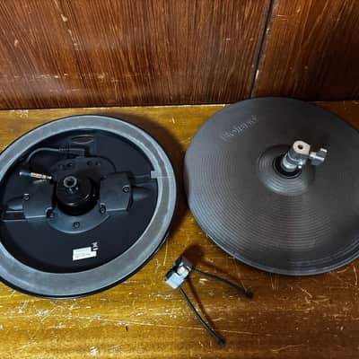 Roland VH-13-MG HD V-Hi-Hat 12" Cymbal Pad - Metallic Gray image 1