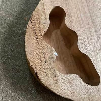 Unfinished Mahogany HHH Guitar Body DIY Project image 5