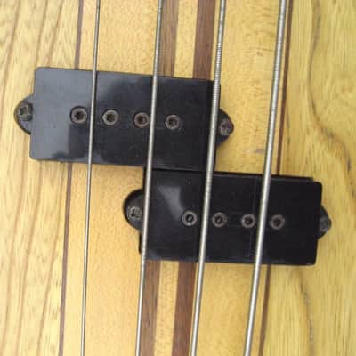 Electra X635 Bass Guitar 1982 Natural Finish image 10