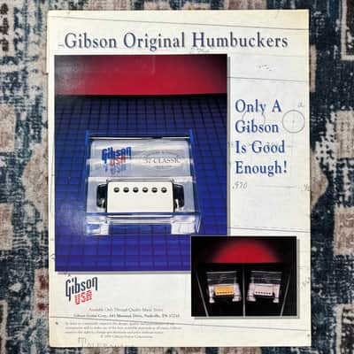 1991 Gibson Legendary Gibson Pickups Catalogue! E18-1 image 2