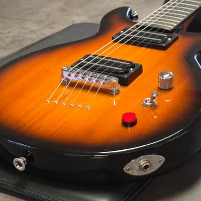 Jackson JJ2 Scott Ian Signature 2001 Custom Shop Made In USA Tobacco Burst Sunburst American Pre-Fender Les Paul Jr Junior DC Body image 13