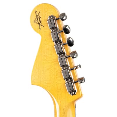 Fender Custom Shop Bass VI Deluxe Closet Classic - Aged Olympic White (737) image 17