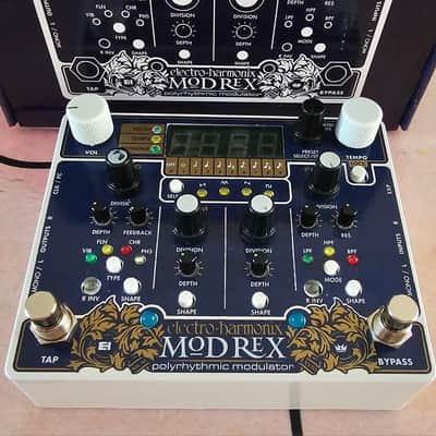 Electro-Harmonix Mod Rex Polyrhythmic Modulator Pedal 2026 | Reverb