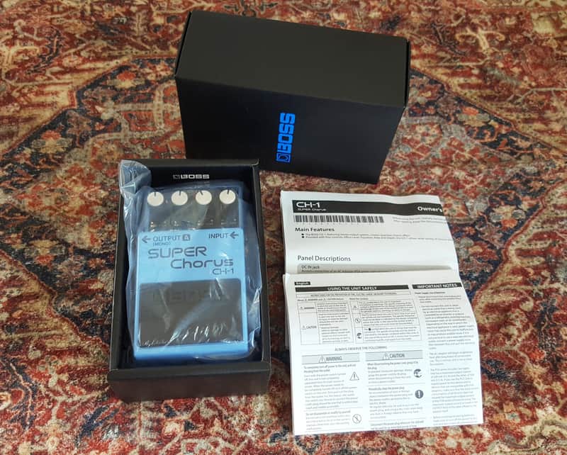 Boss CH-1 Super Chorus Boxed 2001 - Present - Blue image 1
