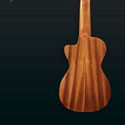 PukanaLa Model PU-MC-C Solid Sapele Mahogany Pro Series Concert Cutaway Ukulele image 2