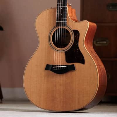 Taylor 314ce Studio Grand Auditorium Acoustic/Electric Guitar - Natural with Gig Bag image 1