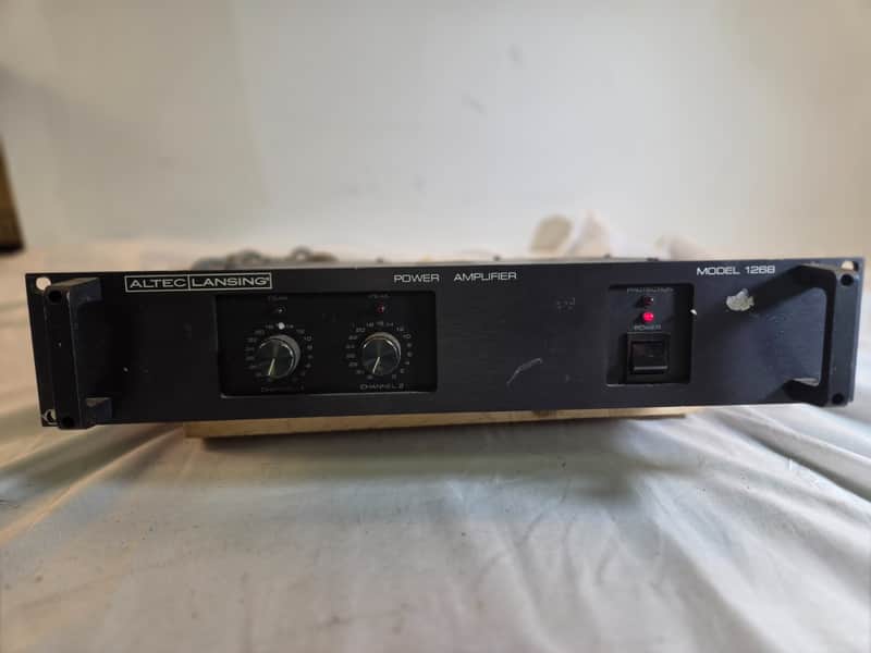 Altec Lansing 1268 Professional 2-Channel Power Amplifier Rackmount - Tested Work image 1
