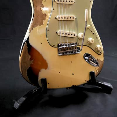 B2 61 Strat Heavy Relic - AVWH/3TSB image 5