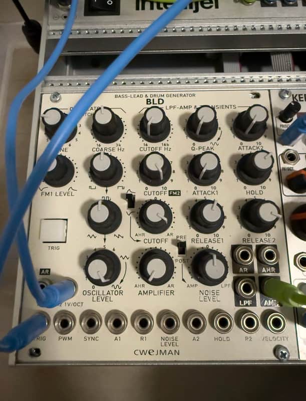 Cwejman BLD Bass-Lead Drum Generator 2010s - Eggshell image 1