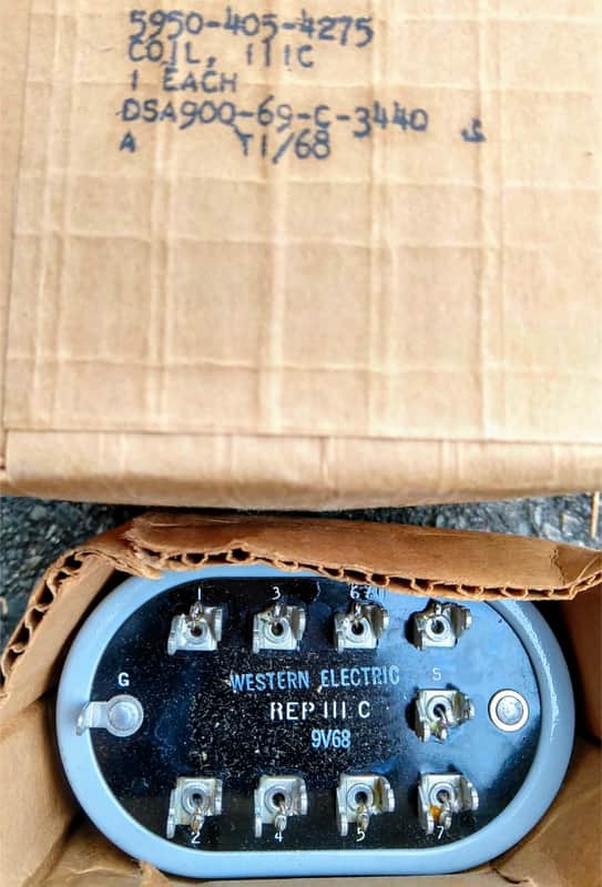 10 pcs.nos nib Western Electric 111c audio matching transformers image 1