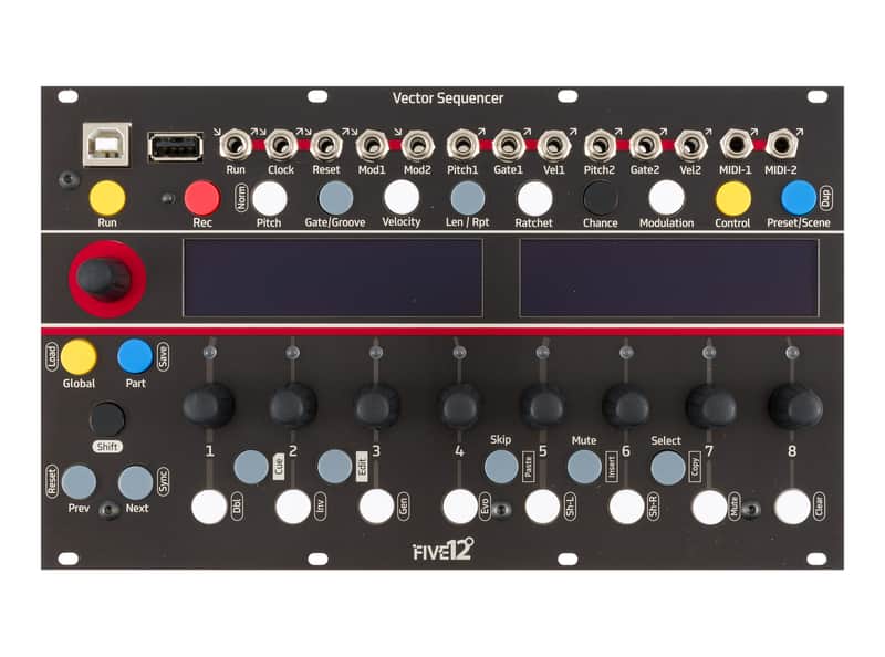 Five12 Vector Sequencer (Black)