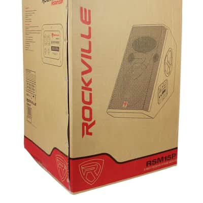 Rockville RSM15P 15" 1400 Watt 2-Way Passive Stage Floor Monitor Speaker image 2