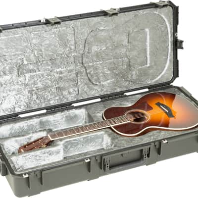 SKB 3i-4217-30 iSeries ATA TSA Molded Classical/Thinline Acoustic Guitar Hard Case, Black image 3