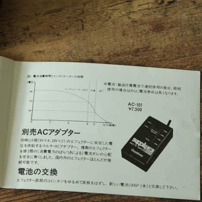 Vintage Guyatone PS-006 Analog Echo / Great 80s BBD Delay / Box included image 7
