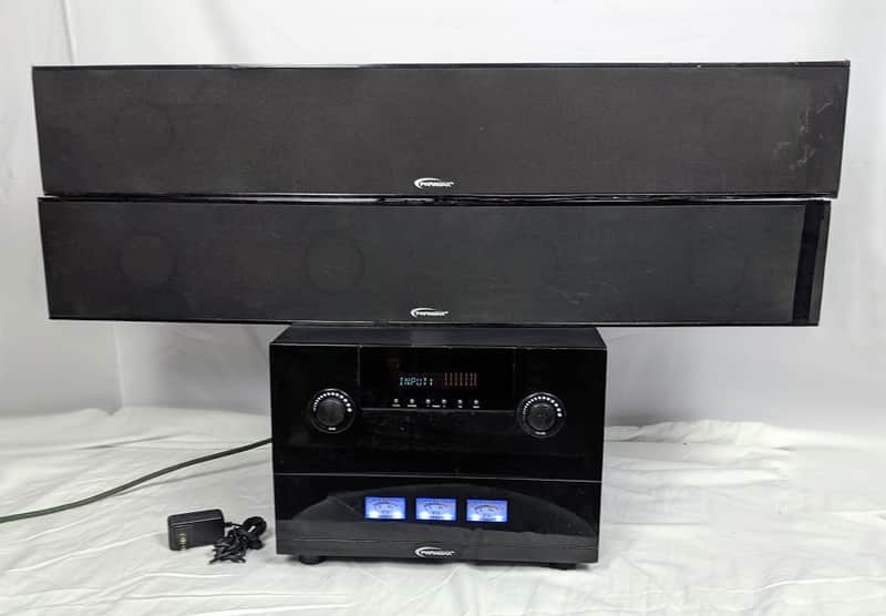 Paramax Wi-200 Home Theater Dual Sound Bar Audio System w/Wireless Technology image 1