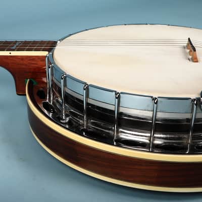 Alvarez Bow Tie Seahorse Deluxe 1970s Banjo - Maple image 11