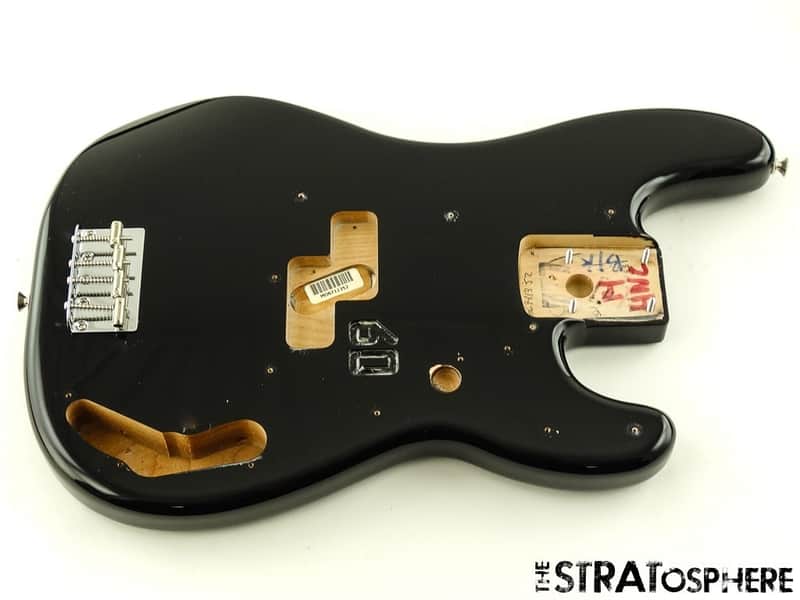 Fender Vintera III Late 60s Precision Bass BODY & HARDWARE Black image 1
