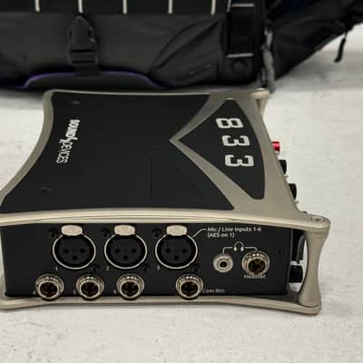 Sound Devices 833 Mixer-Recorder — Excellent Condition | K-Tek Stingray Bag & Harness Included image 13