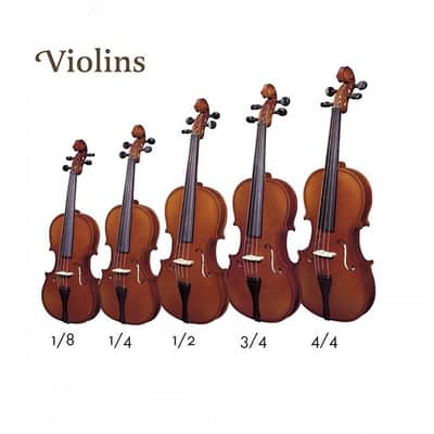 Strunal 220 Student Violin Country Hits Outfit - 1/2 Size European Violin w/Case & Book image 6