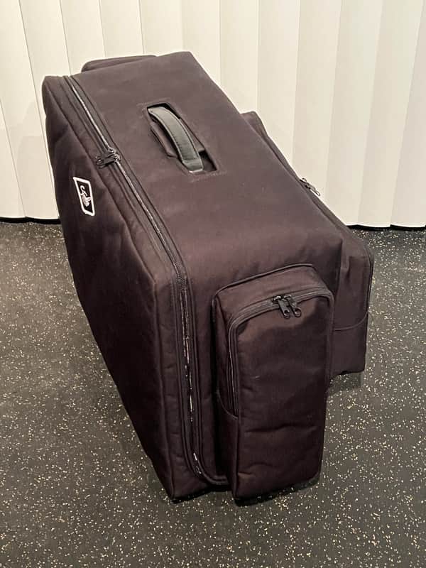 Studio Slips Gig Bag for Mesa Boogie Triple Crown TC-50 Combo OR Badlander 50 Combo Amp - Black - with pockets for nano+ pedalboards, amp footswitch, cables and more! image 1