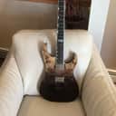 ESP E-ll M-ll NT New 2022 Buckeye Burl Maple with black natural fade finish