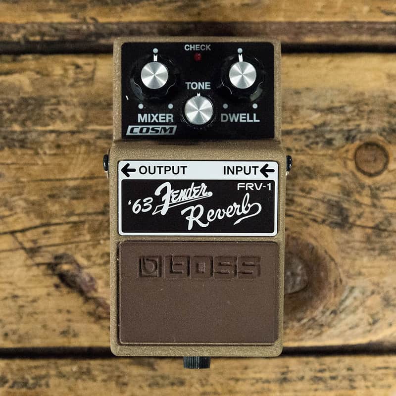 BOSS '63 Fender Reverb FRV-1 ボス エフェクター Boss FRV-1 '63 Fender Reverb | Reverb
