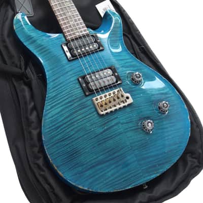 PRS 20th Anniversary Custom 24 10Top Royal Blue Electric Guitar 2005 image 6