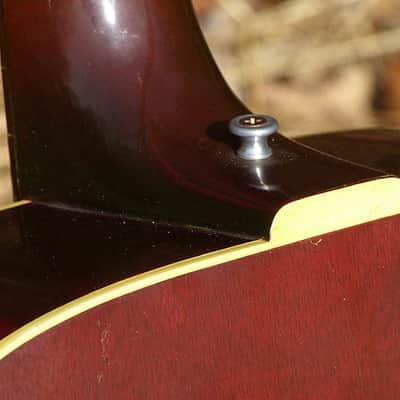 1965-66 Harptone-made Supreme A-6N dreadnought guitar image 11