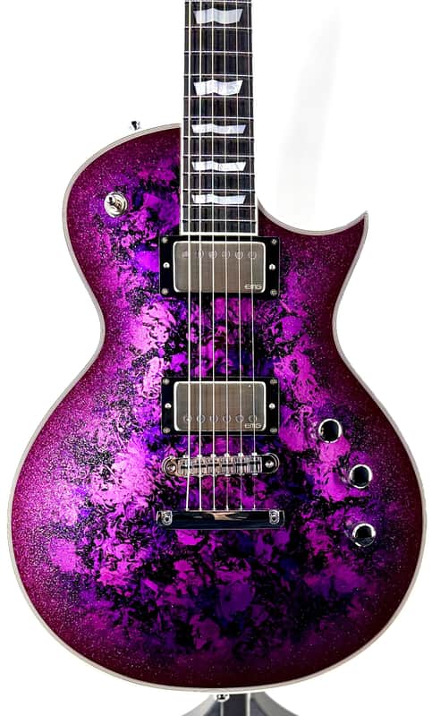 ESP Japan Custom Shop Eclipse w/ Hardshell Case - Purple Peel Serial#:E6341252 image 1