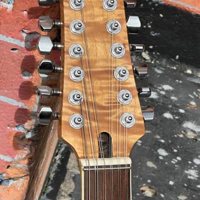 Pavel 12-String Electric Hollow Body 2000 - a stunning over the top Blonde 12-string on a budget. image 5
