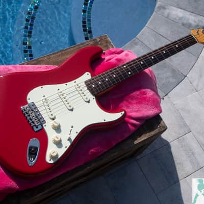 2017 Fender Japan Traditional 60'S Stratocaster - Torino Red Finish - Made in Japan - Pro Set Up! w Perfect Frets/Action/Intonation image 2