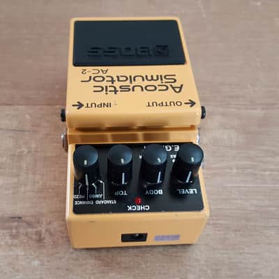 Boss AC-2 Acoustic Simulator (Silver Label) 1997 - 2006 - Yellow image 4