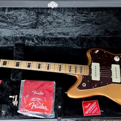 Fender Troy Van Leeuwen Jazzmaster Copper Age Electric Guitar w/ hardshell case image 3