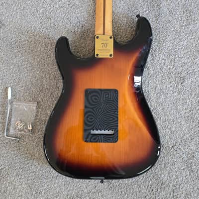 Fender 70th Anniversary Player II (MIM) Stratocaster CUSTOM UPGRADES  -  Dave Murray Pickups - 3 Color Burst with Maple Fingerboard image 12