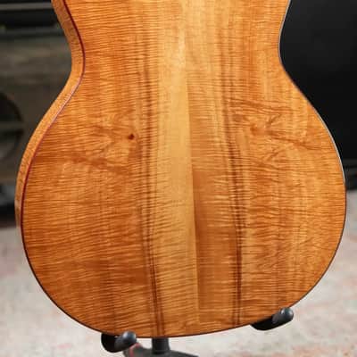 Taylor Custom Shop Master Grade Koa Grand Auditorium Acoustic/Electric Guitar with Hardshell Case - Used image 2
