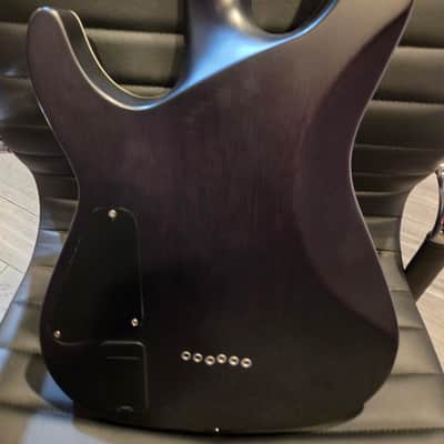 Schecter C-1 Platinum with Rosewood Fretboard 2014 - Present See-Thru Black Satin image 6