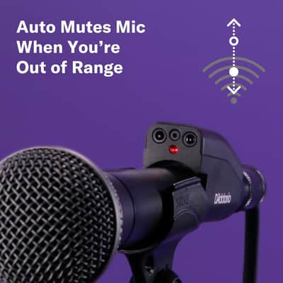 Daddario Mic Mute Infrared Microphone Sensor Switchable Mic Mute image 5