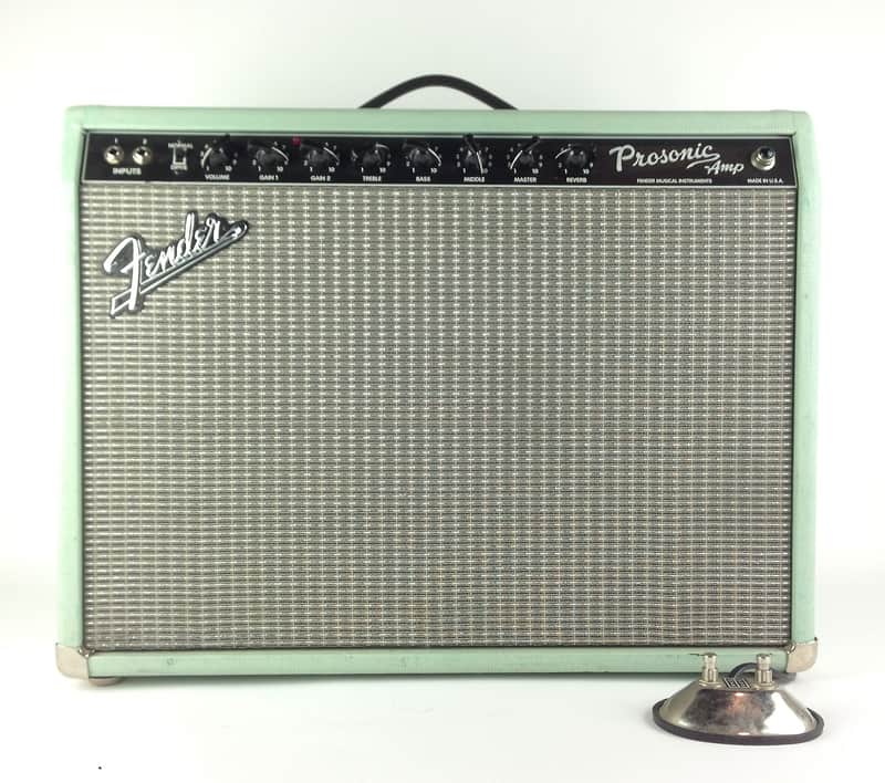 Fender Prosonic Amp 2-Channel 60-Watt 2x10" Guitar Combo 1996 - 2001 image 2