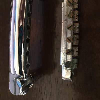 Les Paul Style Guitar Bridge + Tailpiece Parts image 1