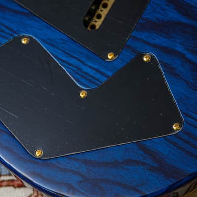 PRS USA Paul Reed Smith Modern Eagle V Wood Library "Faded Blue Burst + Ebony" (2025) image 23