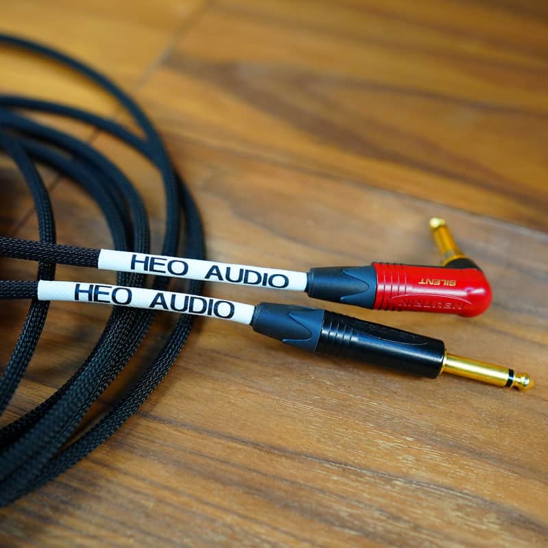 Heo Audio - Silver Series 15', Low Noise, Silver-Plated Copper Instrument Cable image 1