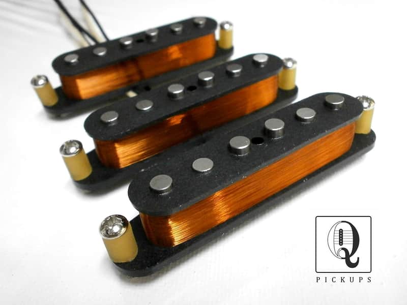 Stratocaster 1954 Pickups VINTAGE CORRECT Alnico III A3 Set HandWound Fits 50s Fender Strat 1950s 54 55 56 Q image 1