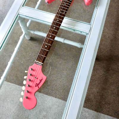 Fender Competition Pink Left-Handed Mustang image 7