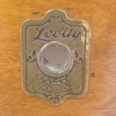 Leedy 6.5x14"June41 Natural 3Ply Maple/Nickel-Brass Broadway Standard Snare Drum image 2